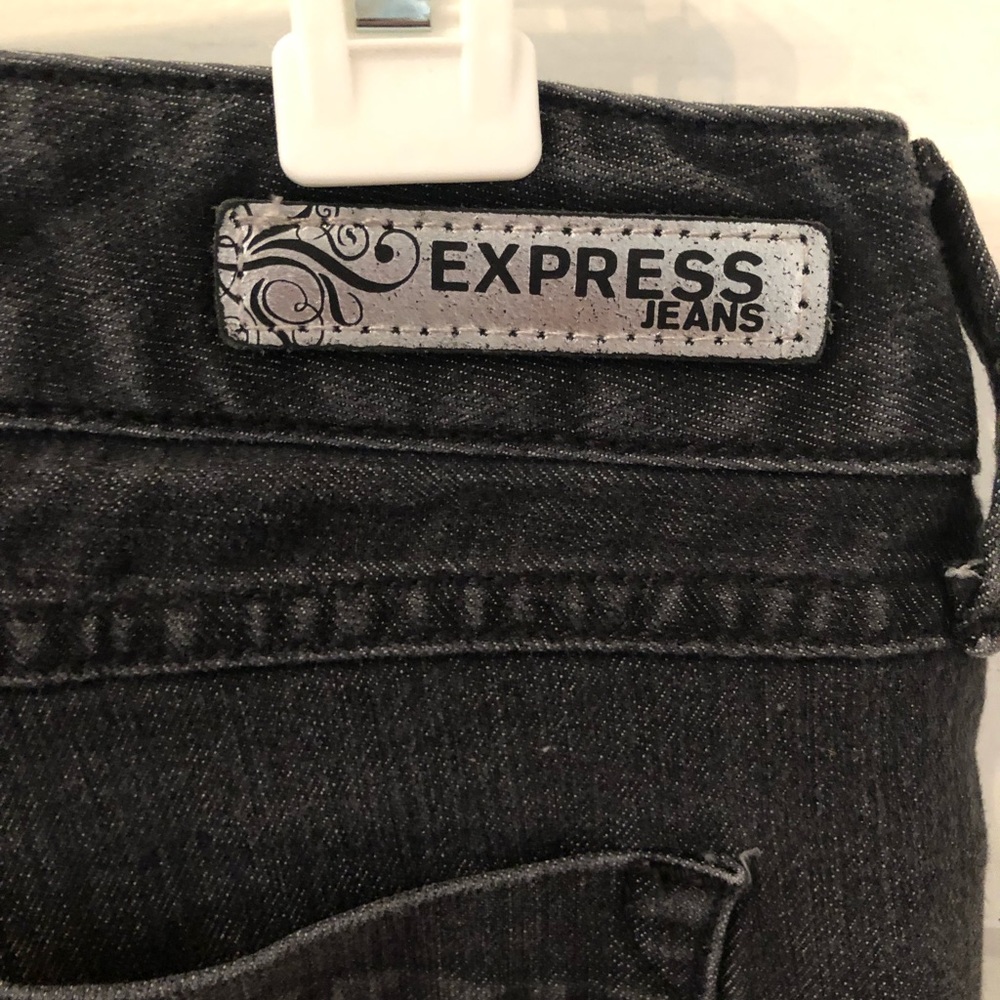 Black Jean Leggings - Express